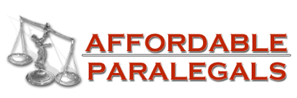 Logo, AFFORDABLE PARALEGALS - Paralegal Services